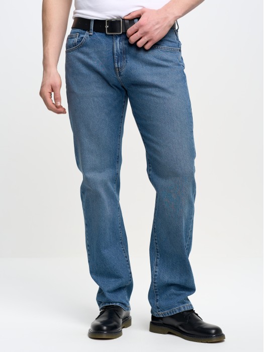Pánske nohavice voľne jeans BRANDON 436
